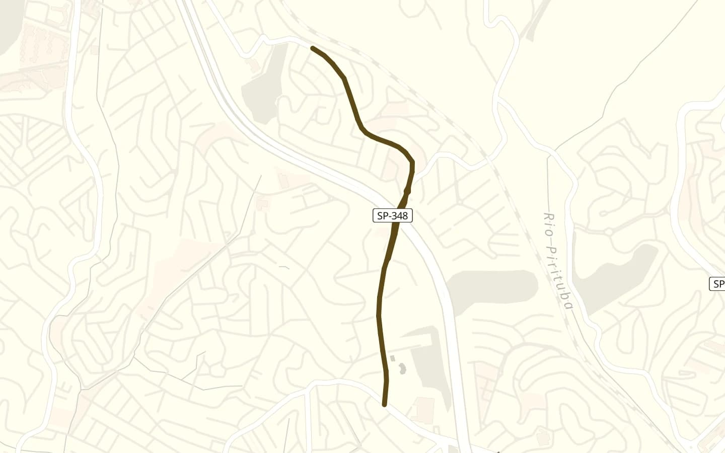 Mapa de Avenida Agenor Couto de Magalhães e arredores, com a rua marcada