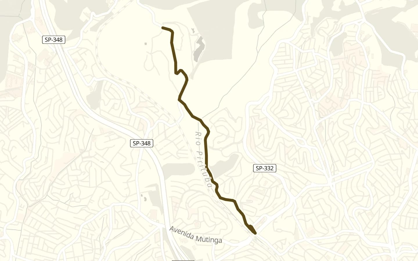 Mapa de Avenida Doutor Felipe Pinel e arredores, com a rua marcada