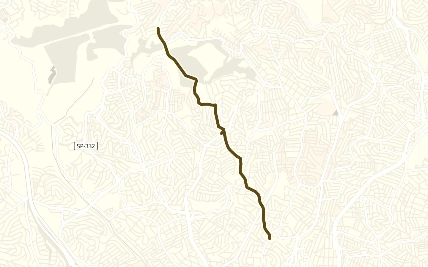 Mapa de Avenida Elisio Teixeira Leite e arredores, com a rua marcada