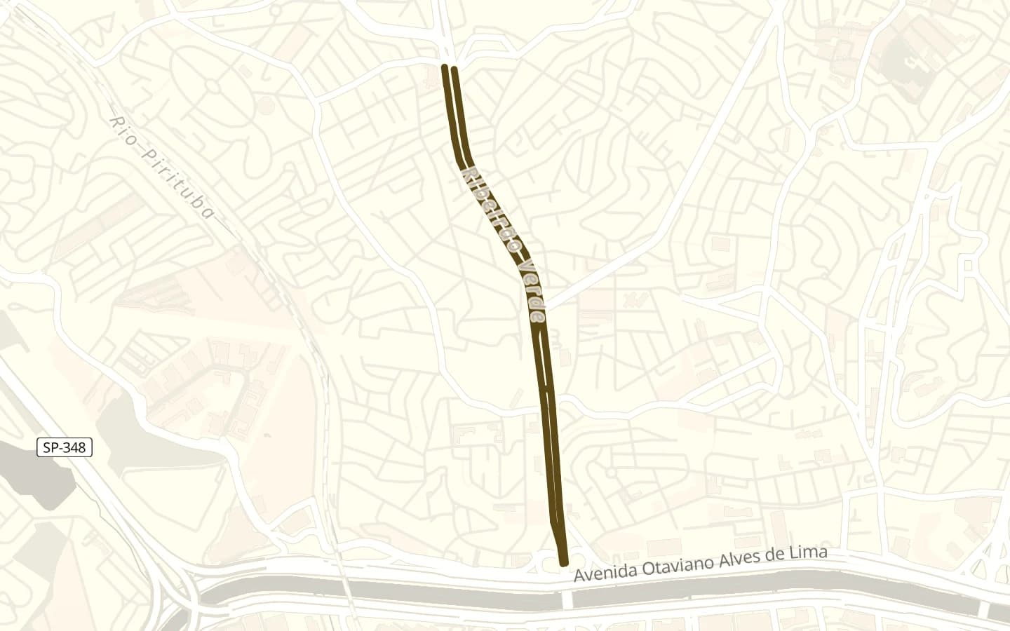 Mapa de Avenida General Edgar Facó e arredores, com a rua marcada